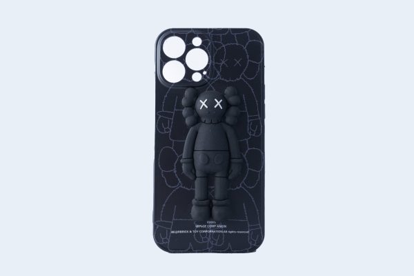 Coque animé protection iphone noir