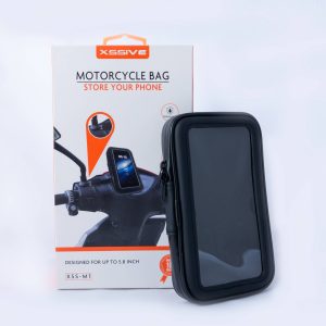 Sac porte téléphone moto support